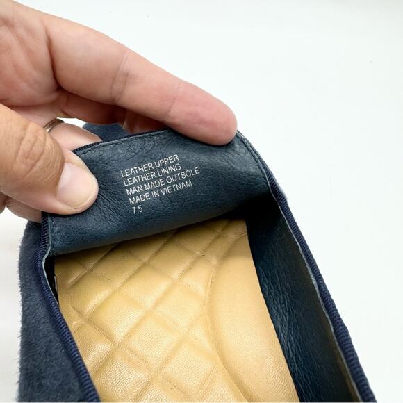 BIRDIES Swift Slip-on Sneaker In Night Sky Navy Suede - 7.5 Contemporary Minimal - Picture 12 of 13